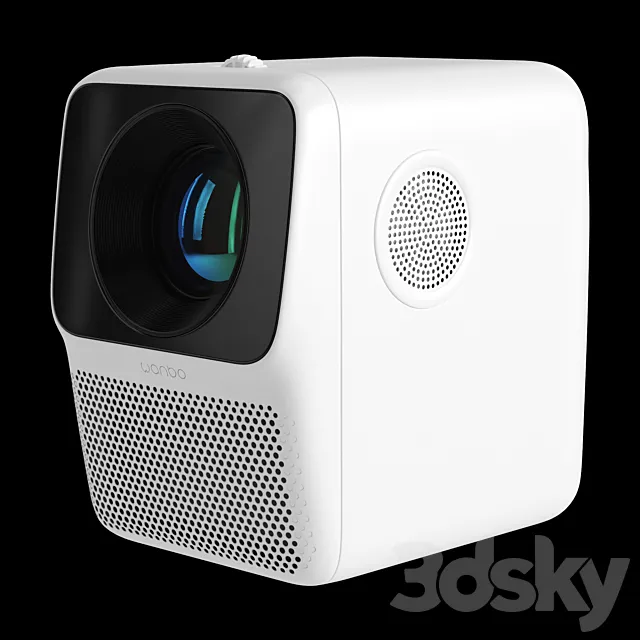 Xiaomi Wanbo T2 Max Projector 3D Model