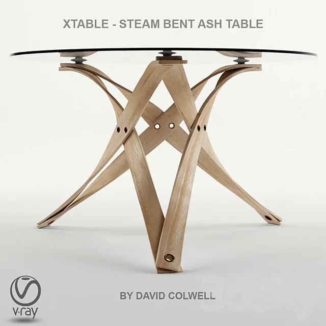 XTABLE by David Colwell 3DModel