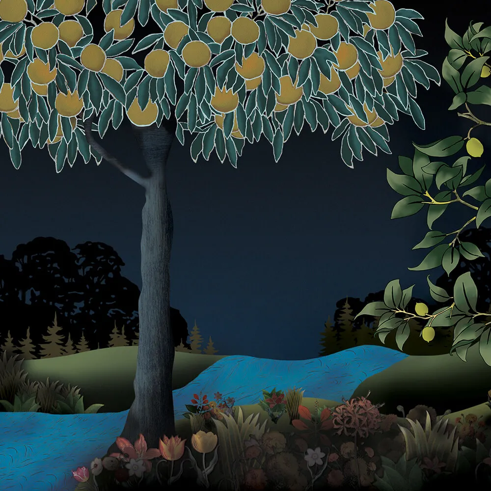 Y-O2 – Wallpaper Wild Orchard Collage WO1.01 3D Model Y-O2 – Wallpaper Wild Orchard Collage WO1.01 3D Model