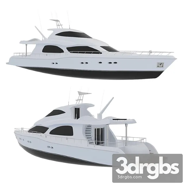 Yacht 3D Model Download