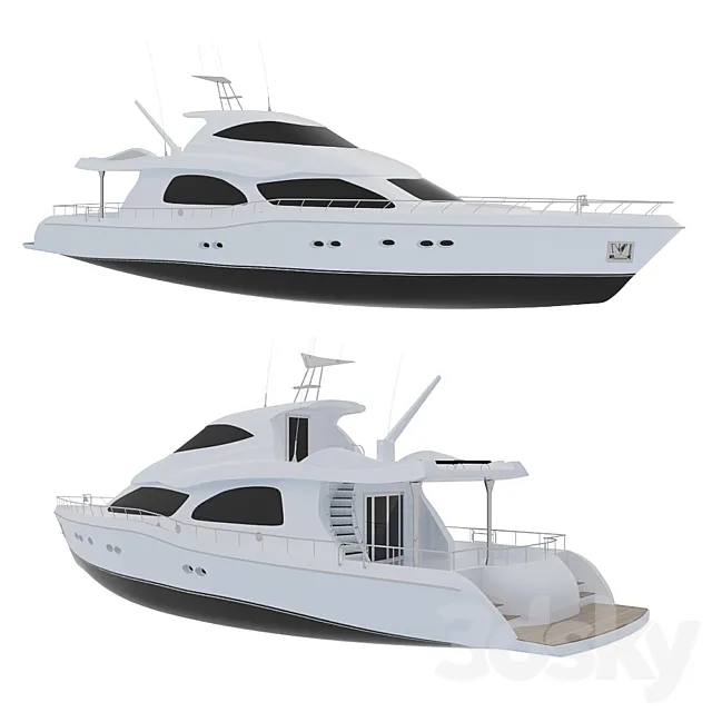 Yacht 3DModel