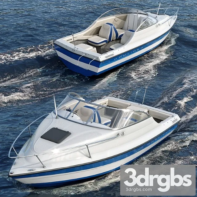 Yacht Boat Bayliner 3D Model Download