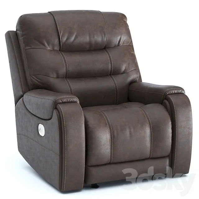 Yacolt Power Reclining Armchair 3D Model