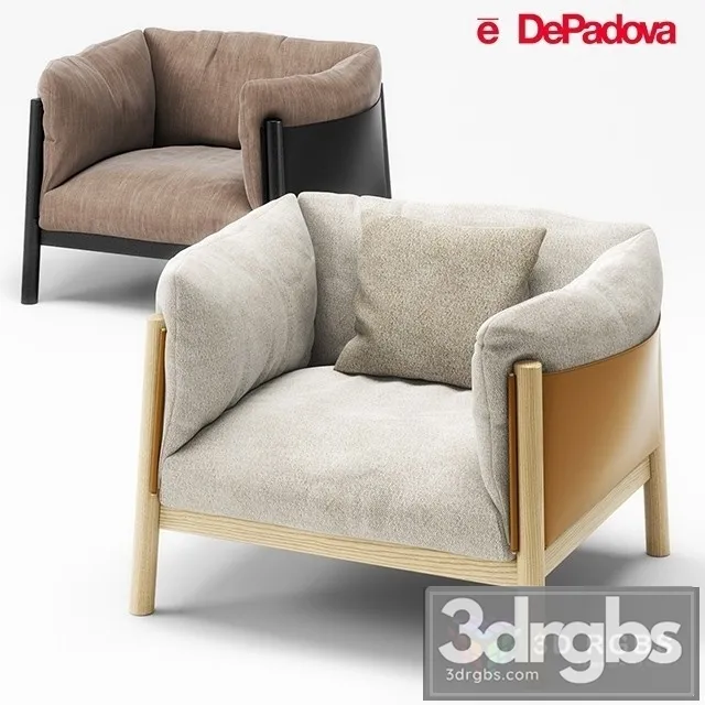 Yak De Padova Armchair 3D Model Download Yak De Padova Armchair 3D Model Download