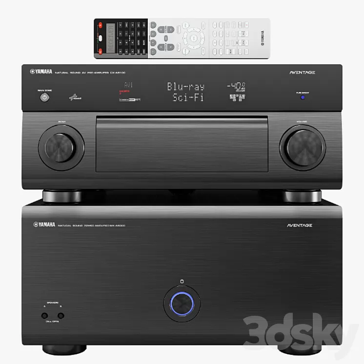 Yamaha CX-A5100 MX-A5000 3D Model