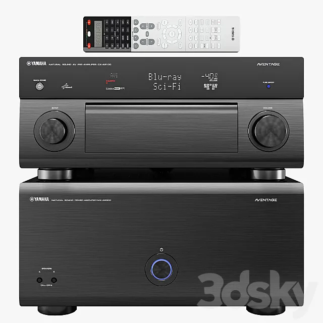 Yamaha CX-A5100 MX-A5000 3DModel