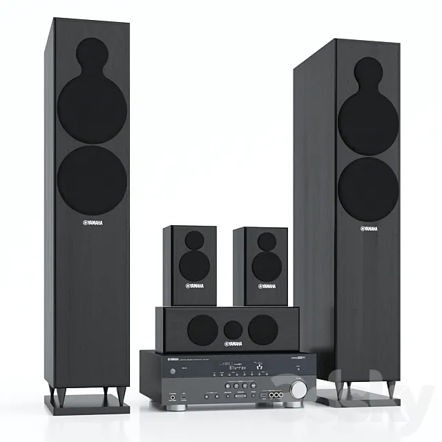 Yamaha RX-V571 3D Model