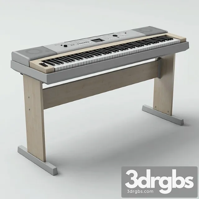 Yamaha Synthesizer 3D Model Download