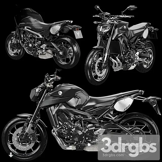 Yanaha MT 9 Tracer 3D Model Download
