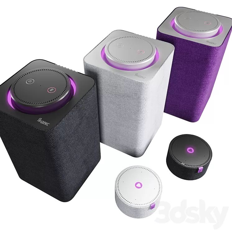 Yandex station 3D Model