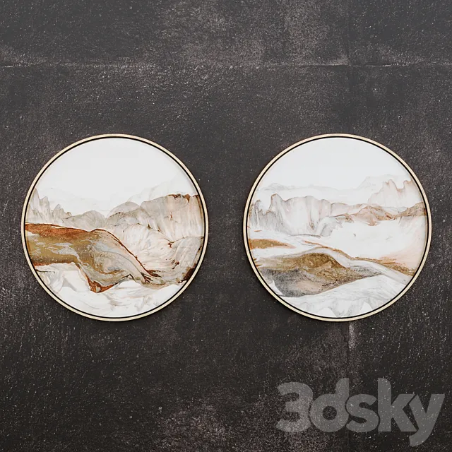 Yang Dongping’s Circle Earth I and Circle Earth II John-Richard Collection 3DModel