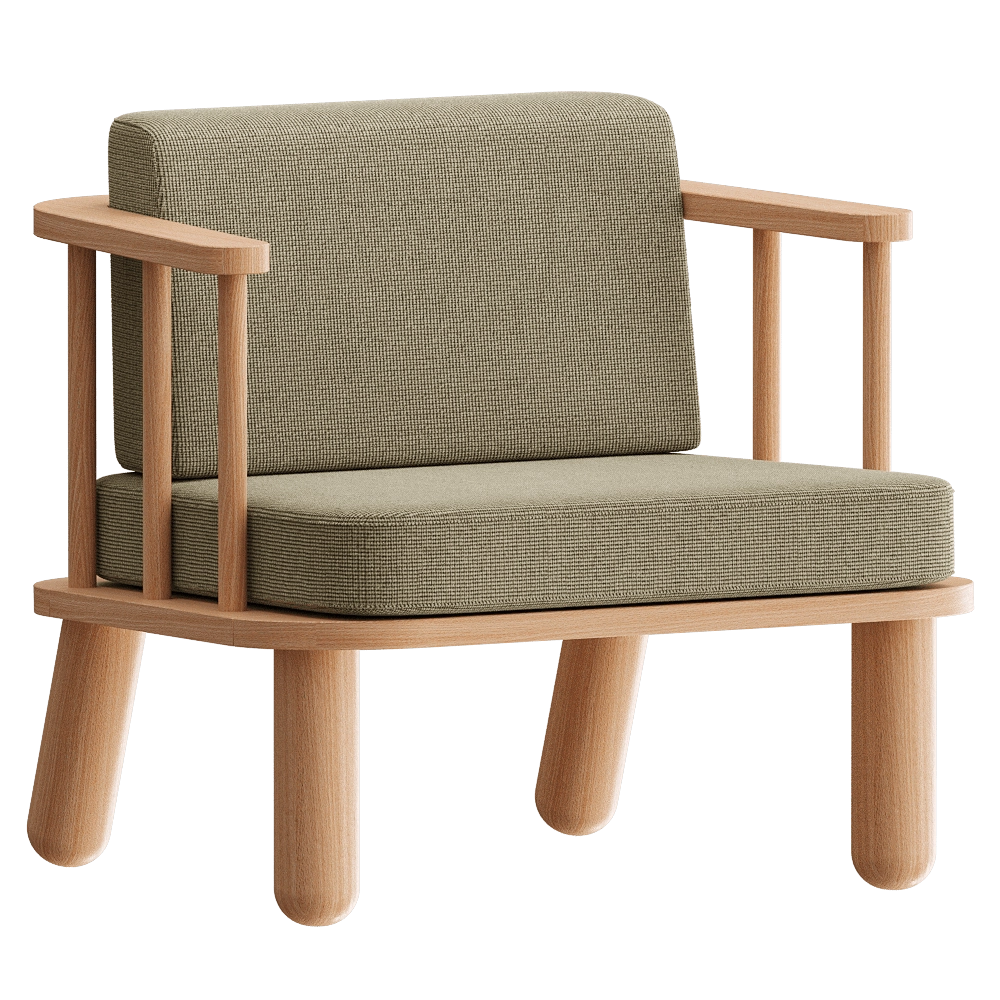 Yaratam Design – Armchair Bolay 3D Model Yaratam Design – Armchair Bolay 3D Model