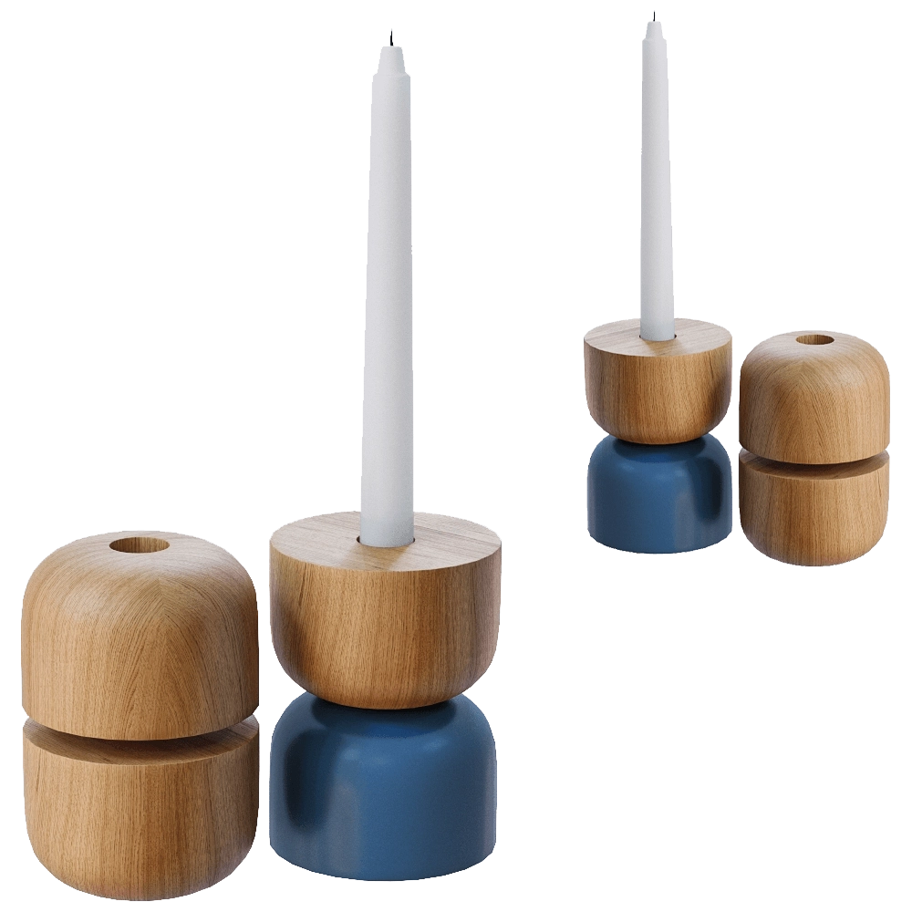 Yaratam Design  – Candlestick Tsapa 3D Model