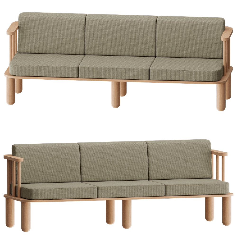 Yaratam Design – Sofa Shulay 3D Model Yaratam Design – Sofa Shulay 3D Model