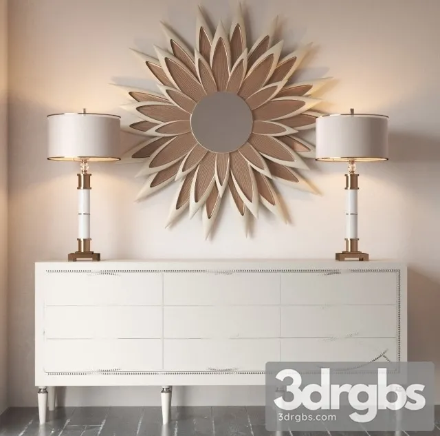 Yilingsucai Sideboard 3D Model Download