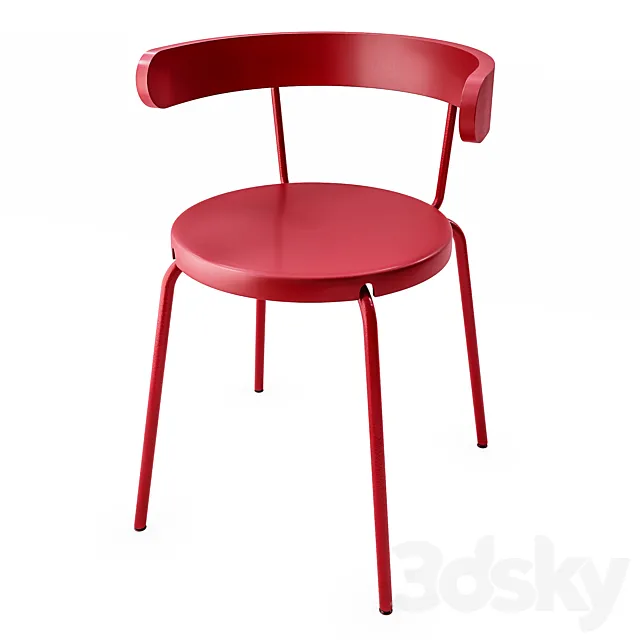 Yngvar Chair 3D Model Yngvar Chair 3D Model