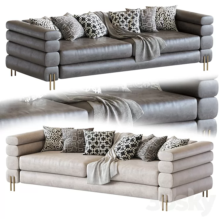 York sofa 3D Model York sofa 3D Model