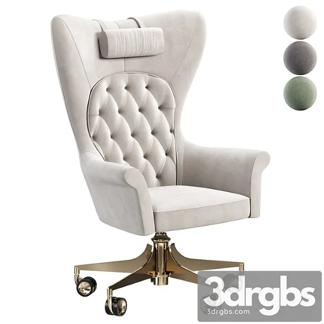 York Swivel Armchair By Visionnaire 5 3D Model Download York Swivel Armchair By Visionnaire 5 3D Model Download