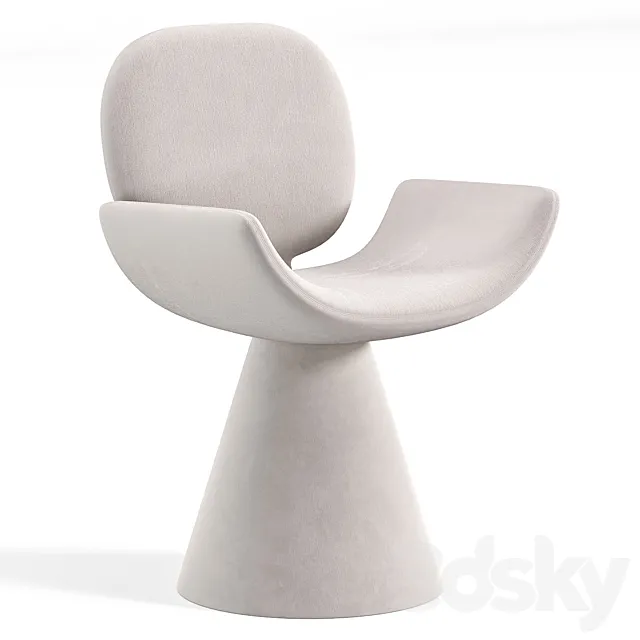 YOUPI Chair by bonaldo 3D Model YOUPI Chair by bonaldo 3D Model