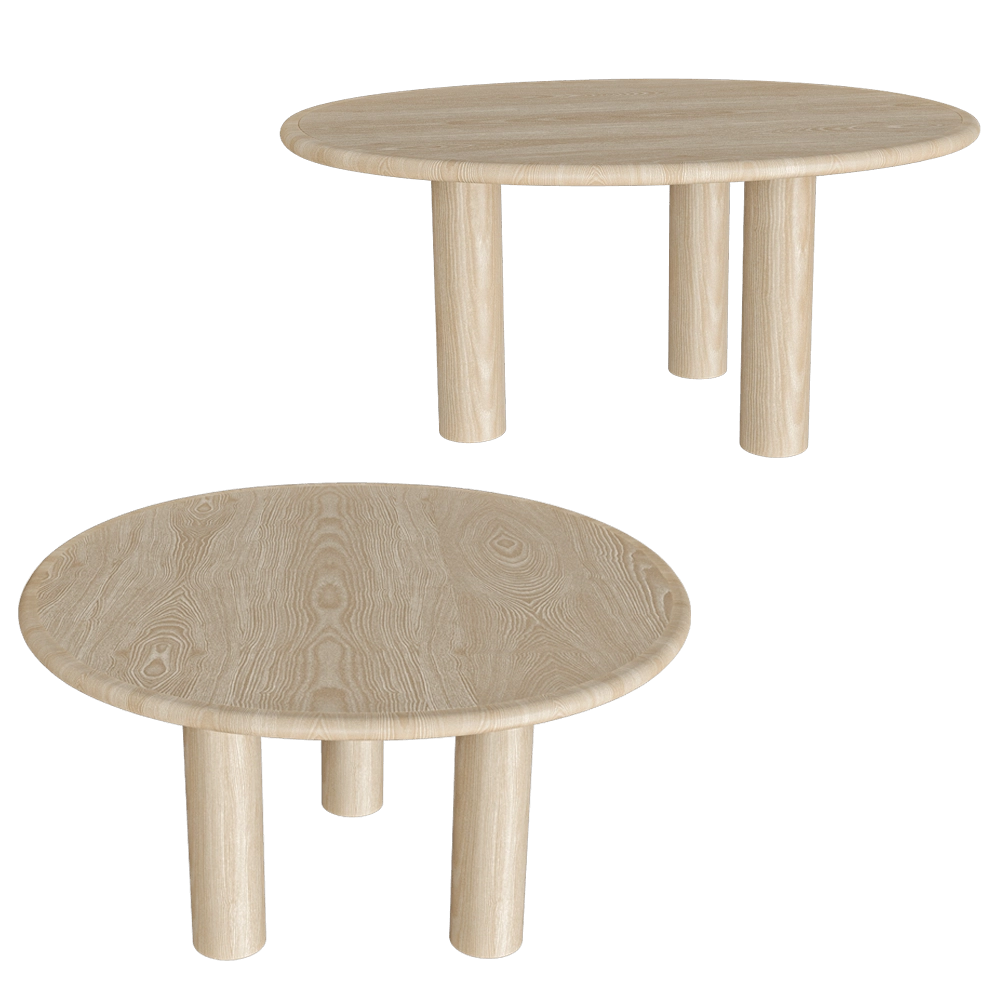 YourFoRest – Dining table The Ring 3D Model YourFoRest – Dining table The Ring 3D Model