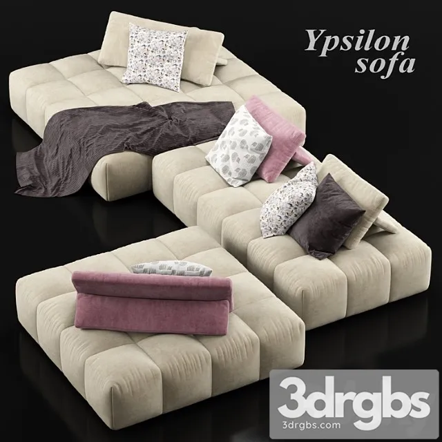 Ypsilon sofa – calligaris 2 3D Model Download Ypsilon sofa – calligaris 2 3D Model Download