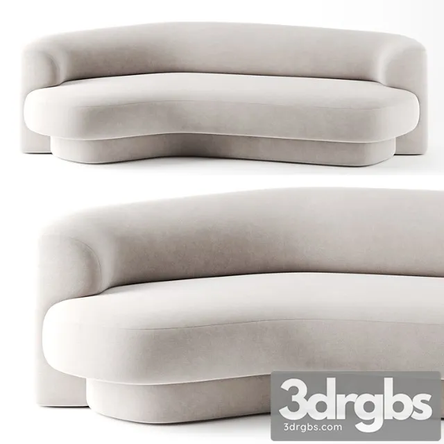 Yumi canape by Philippe Hurel 3D Model Download Yumi canape by Philippe Hurel 3D Model Download