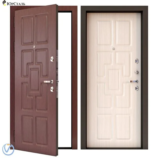 Yurstal Quadro door 3D Model