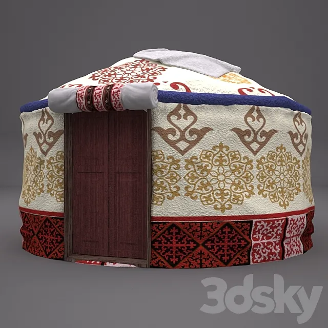 yurt 3D Model yurt 3D Model