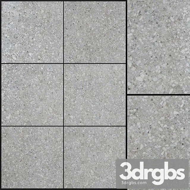 Yurtbay seramik terazzo grey 3D Model Download Yurtbay seramik terazzo grey 3D Model Download