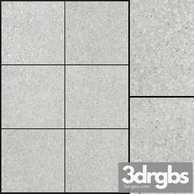 Yurtbay seramik terazzo white 3D Model Download Yurtbay seramik terazzo white 3D Model Download