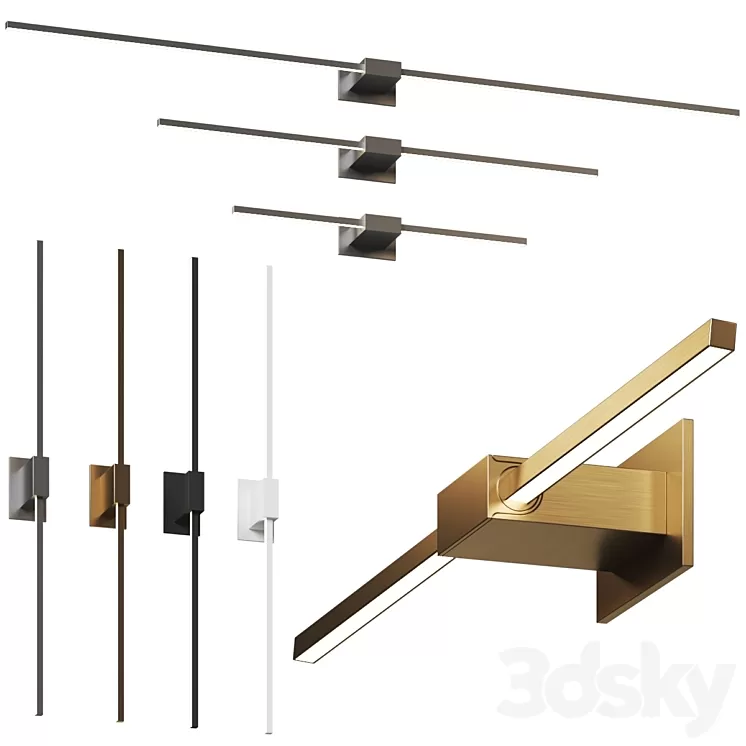 Z-Bar By Kenneth and Edmund For Koncept Lighting 3D Model Free Download