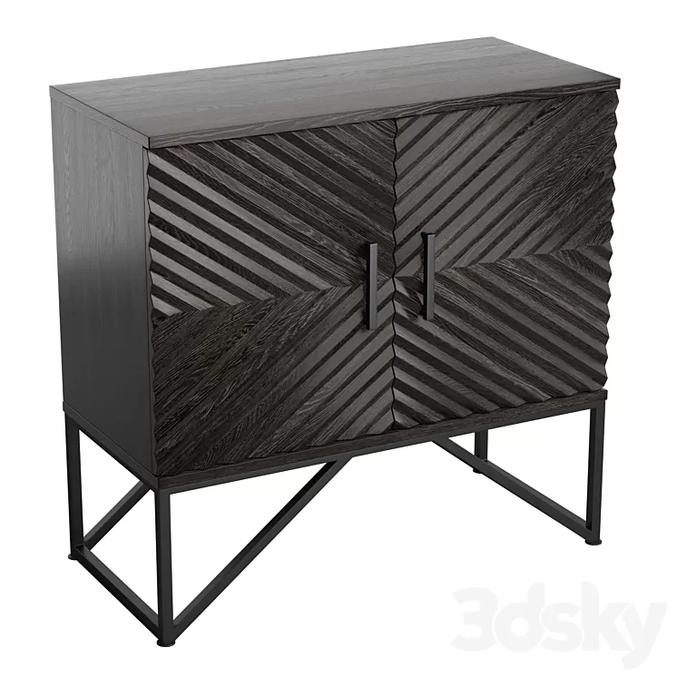 Zadie 2 Door Cabinet 3D Model Free Download Zadie 2 Door Cabinet 3D Model Free Download