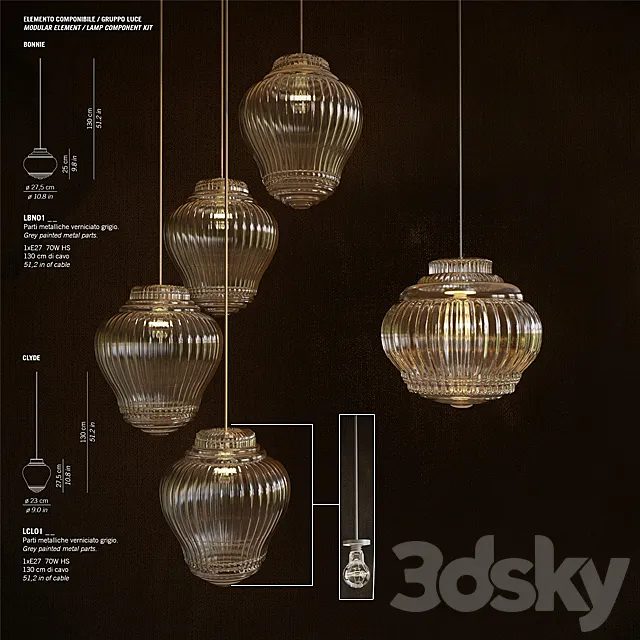 Zafferano Bonnie and Clyde 3DModel Zafferano Bonnie and Clyde 3DModel