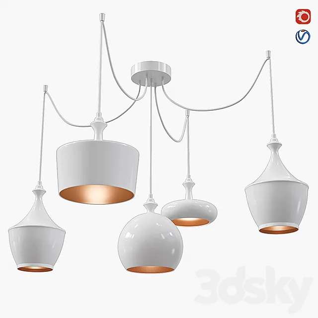 Zambelis Lights 180099 PENDANT LIGHT 3D Model