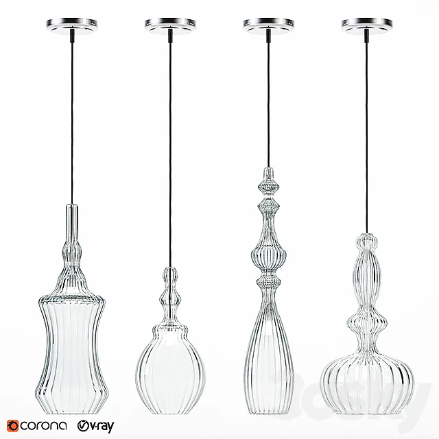 Zambelis Lights PENDANT LIGHT 3D Model