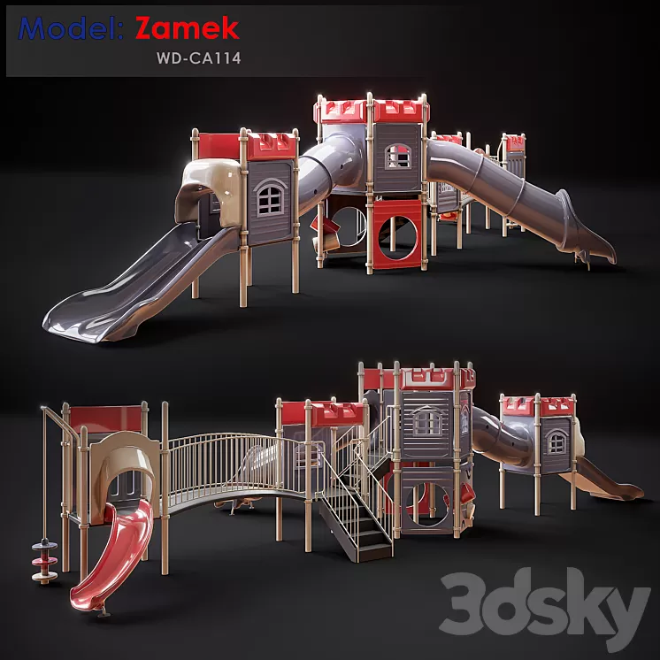 Zamek (WD-CA114) 3D Model