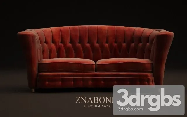 Zanaboni M Sofa 3D Model Download Zanaboni M Sofa 3D Model Download