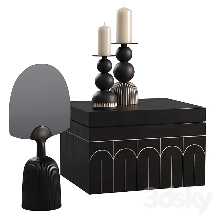 Zanat Decorative Set 3D Model Free Download Zanat Decorative Set 3D Model Free Download