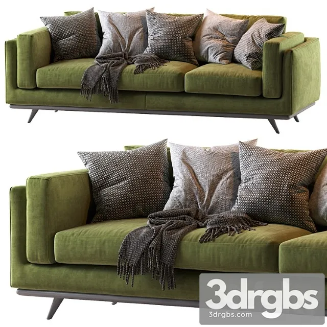 Zander Sofa 3D Model Download Zander Sofa 3D Model Download