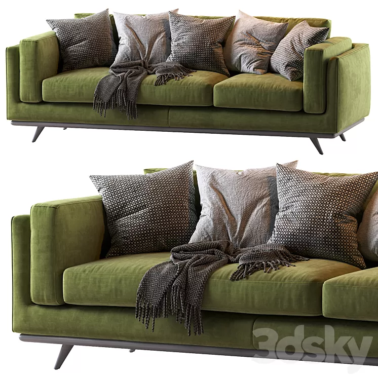 Zander sofa 3D Model Zander sofa 3D Model