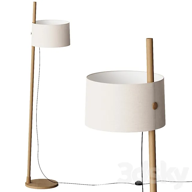 ZANEEN design Linood Portable Ambient Floor Lamp 3D Model
