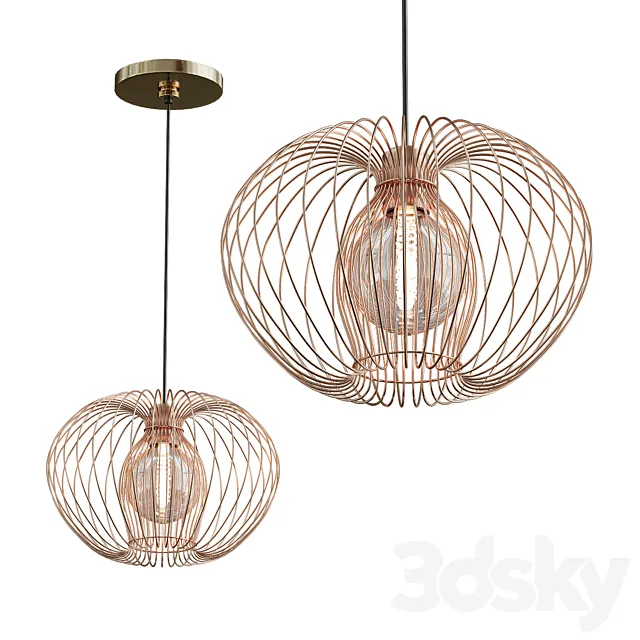 ZANIE PENDANT – LARGE 3D Model