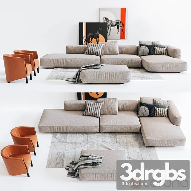 Zanotta 2 3D Model Download