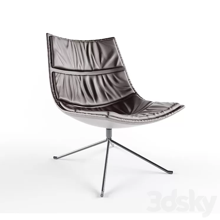 Zanotta Chair 3D Model