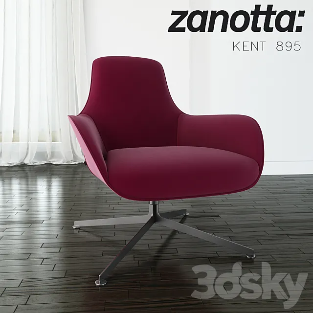 Zanotta – Kent 895 3D Model