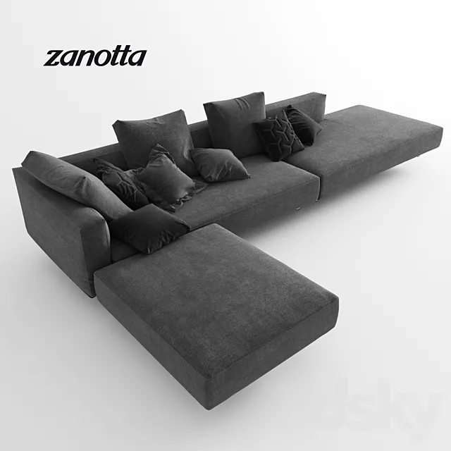 Zanotta PIANOALTO 3DModel Zanotta PIANOALTO 3DModel