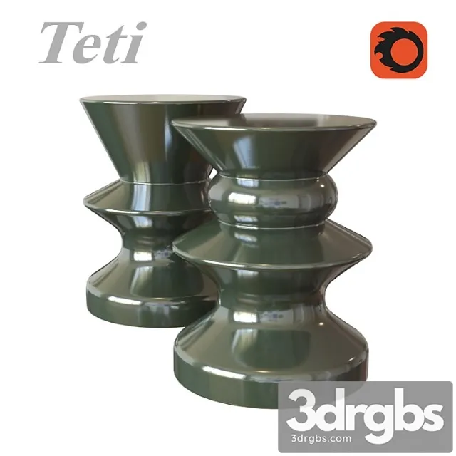 Zanotta teti 2 3D Model Download Zanotta teti 2 3D Model Download