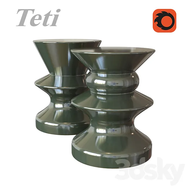 Zanotta teti 3DModel