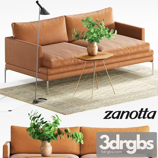 Zanotta William 3D Model Download Zanotta William 3D Model Download