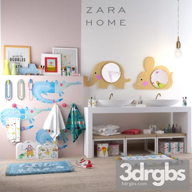 Zara Home Children 3D Model Download